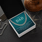 To My Dad | I Love You - Cuban Link Chain