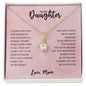 To My Daughter | I Will Always Carry You In My Heart - Alluring Beauty necklace