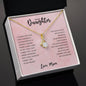 To My Daughter | I Will Always Carry You In My Heart - Alluring Beauty necklace